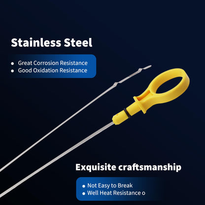 HiSport Engine Oil Level Dipstick - Compatible with Cadillac, Chevrolet, GMC, Hummer Replacement 917-377 8125748880