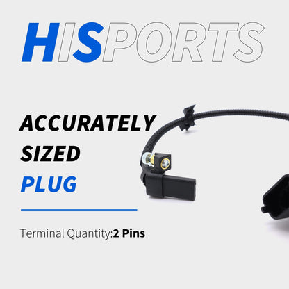 HiSport PC885 Engine Crankshaft Position Sensor Compatible with Chevrolet Cruze 2010, 2011, 2012, 2013, 2014, 2015 Cruze Limited 2016 Sonic 2012, 2013, 2014, 2015, 2016, 2017, 2018