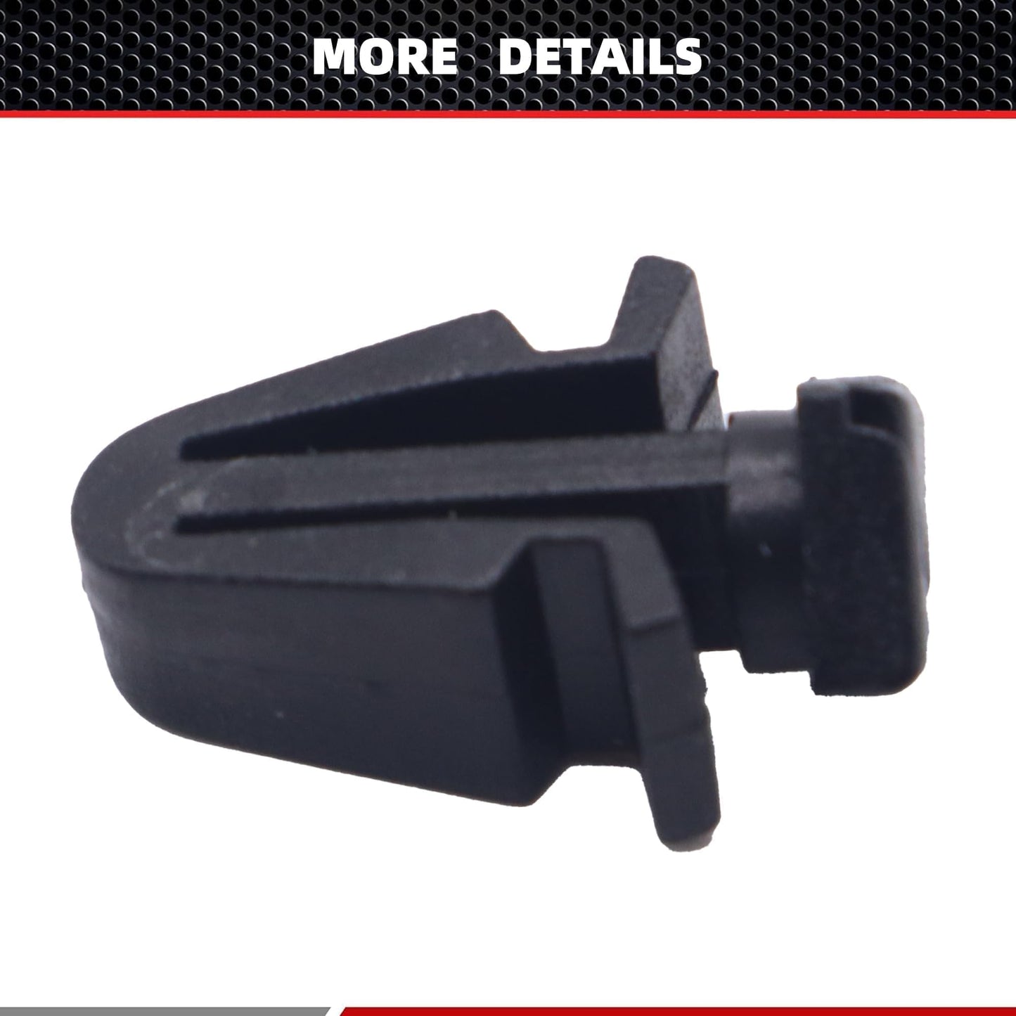 HiSport 01553-03831 50PCS Grille Retainer Clips Compatible with Nissan 200SX, Axxess, Frontier, Maxima, Pulsar NX, Sentra, Stanza, Xterra, J30, M30, Infiniti QX4 1999 2000 2001