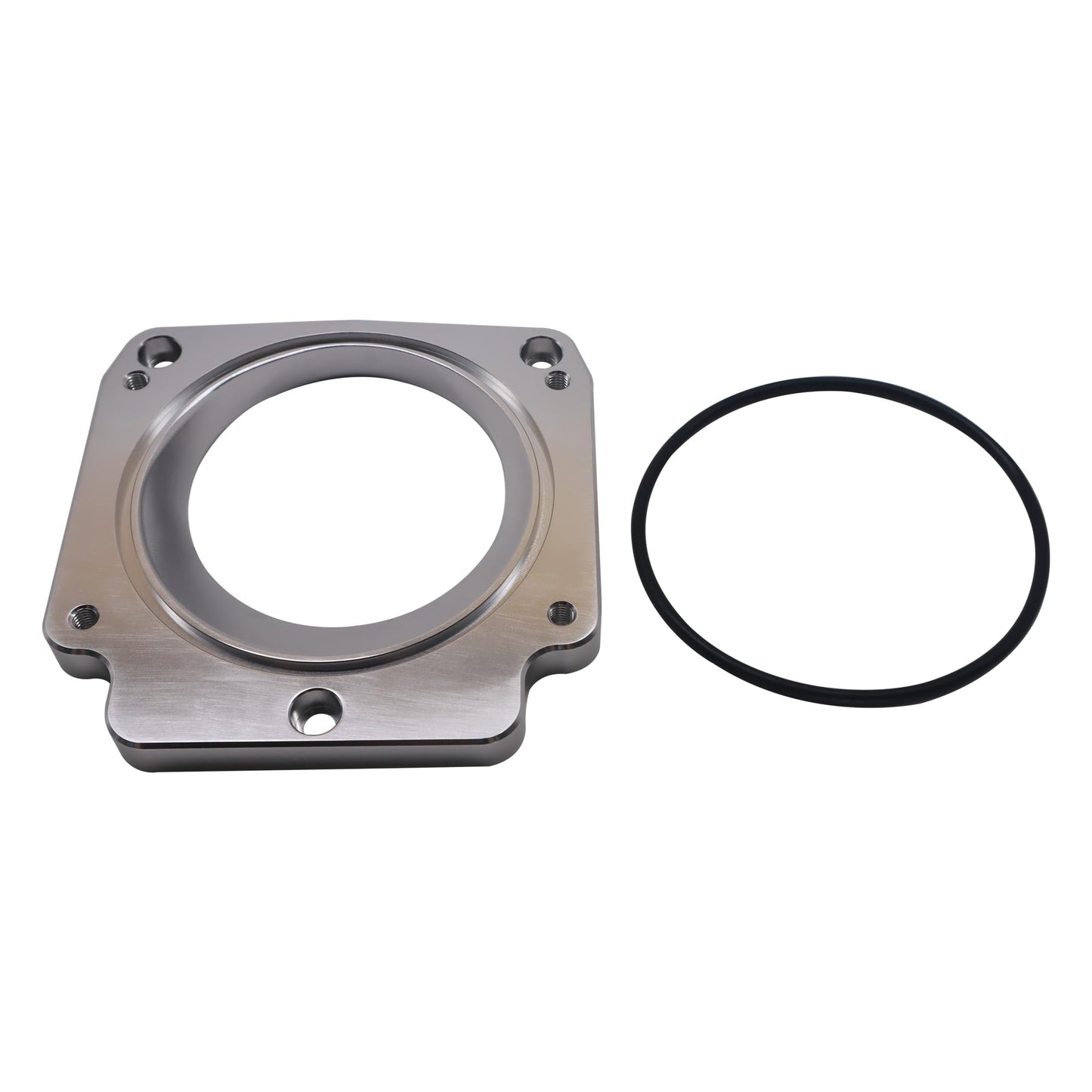 HiSport LS Throttle Body Adapter 551513 - LS1 3-Bolt intake manifold LS3 4 Bolt Throttle Body - Compatible with 92mm throttle body 4 bolt