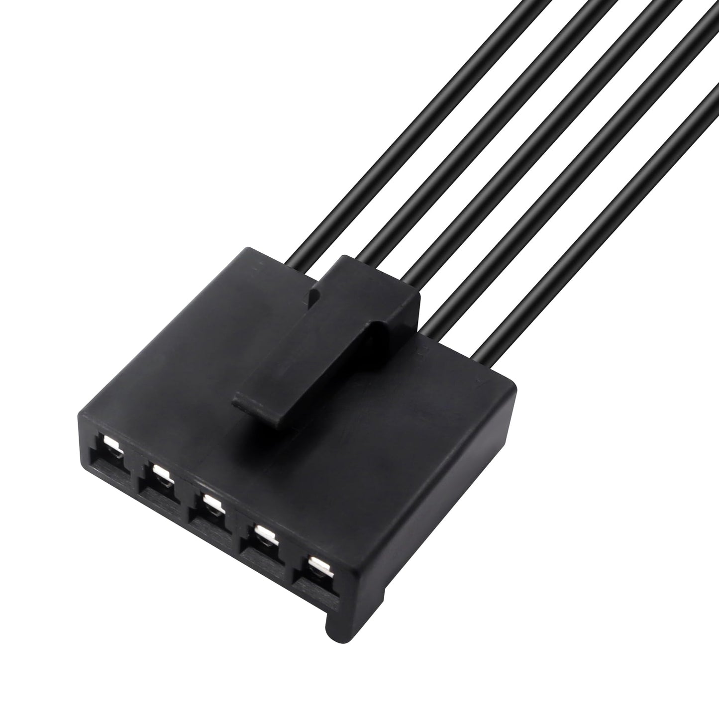 HiSport WPT1285, 645-512 Blower Motor Resistor Connector Wire Harness Pigtail AC Fan Blower 5 Wire Assembly Compatible with Ford Fusion 2010-2015, Lincoln MKZ Mercury Milan