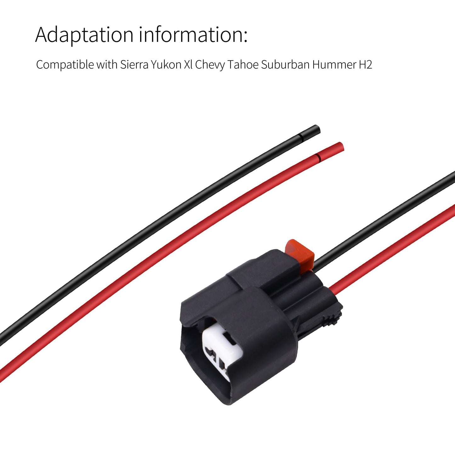 HiSport 645-134 ABS Wheel Speed Sensor Connector Compatible with Buick, Cadillac CT4, CT5, CT6, Escalade, XT4, Chevrolet, Chrysler, Dodge, Ford, GMC, Jeep, Lincoln, Ram 1500, 2500, 3500, 4500, 5500