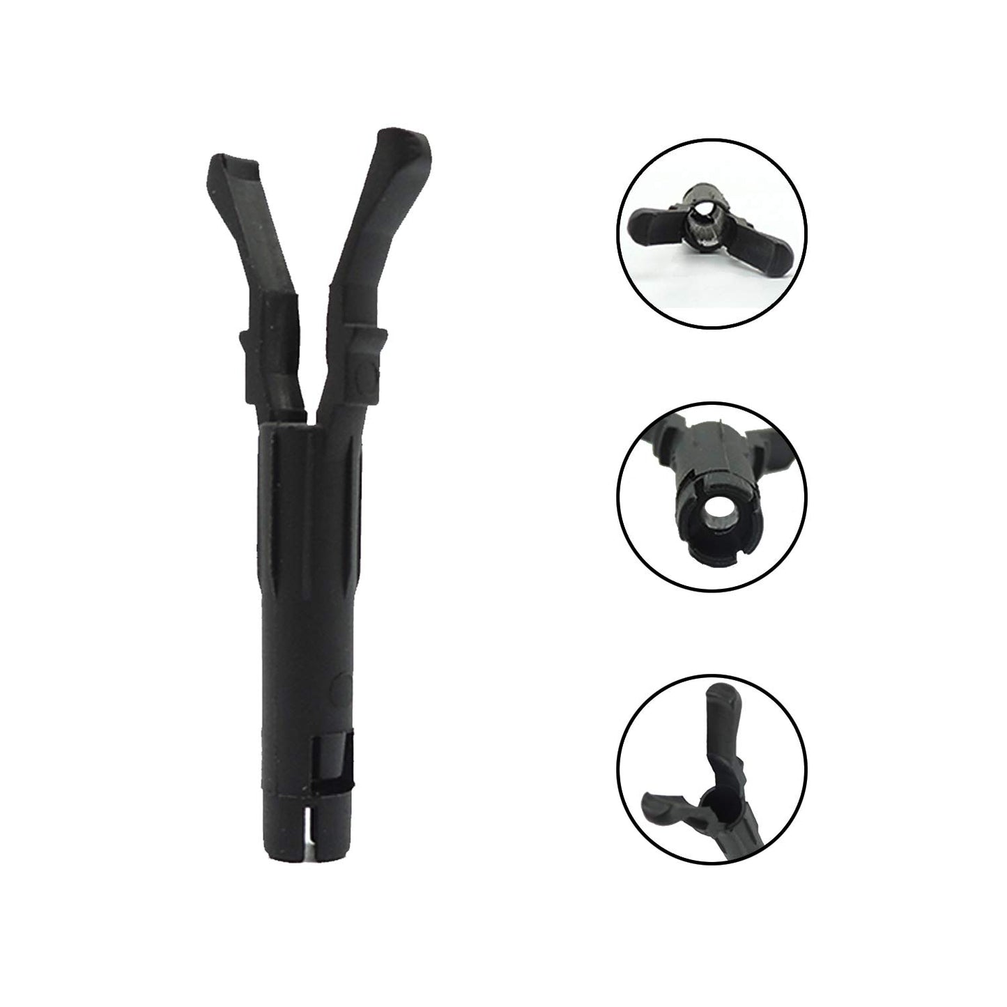 HiSport Retaining Clips Kit Replacement for Vortec Fuel Injector Compatible with Chevrolet GMC 4.3L 5.0L 5.7L (8 pcs/set)