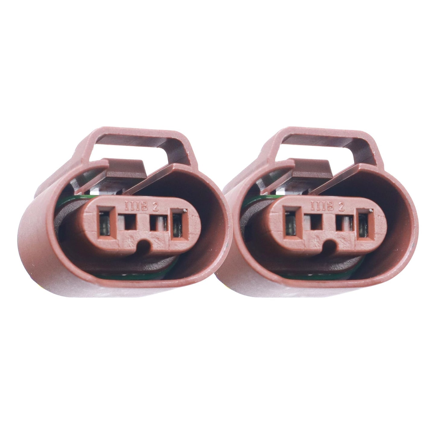 HiSport 9006 Headlight Plug Female Adapters Connector Wiring Harness Sockets Wire Plug Pigtails Compatible with High/Low Beam Or Fog Lights Use Replacement for OE 9006 HB4 (Pack of 2)