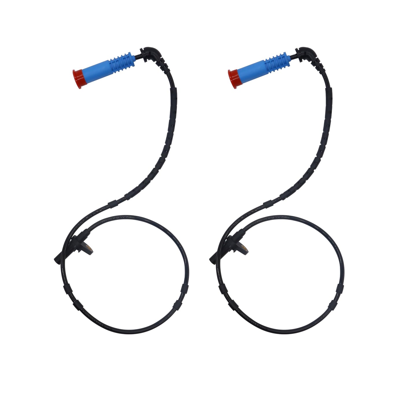 HiSport ALS441 ABS Wheel Speed Sensor Rear Transmission Automatic - Compatible with 2004 2005 2006 BMW X3 (Rear Left & Right)