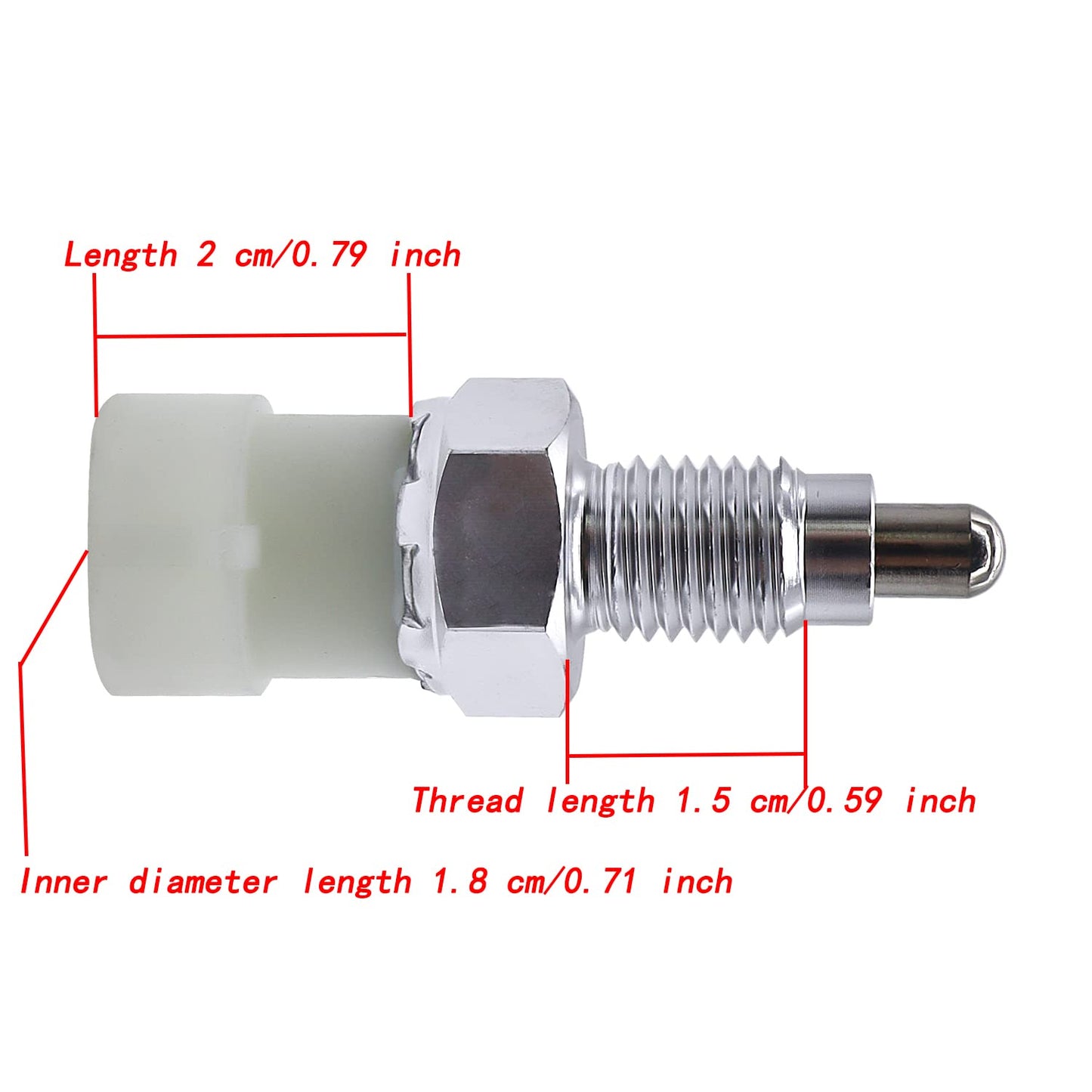 HiSport D2215D Backup Light Switch - Backup Lamp Switch - Compatible with Chevrolet 2000-2011 Pontiac 2000-2010 Saturn 2000-2007 Oldsmobile 2000-2004