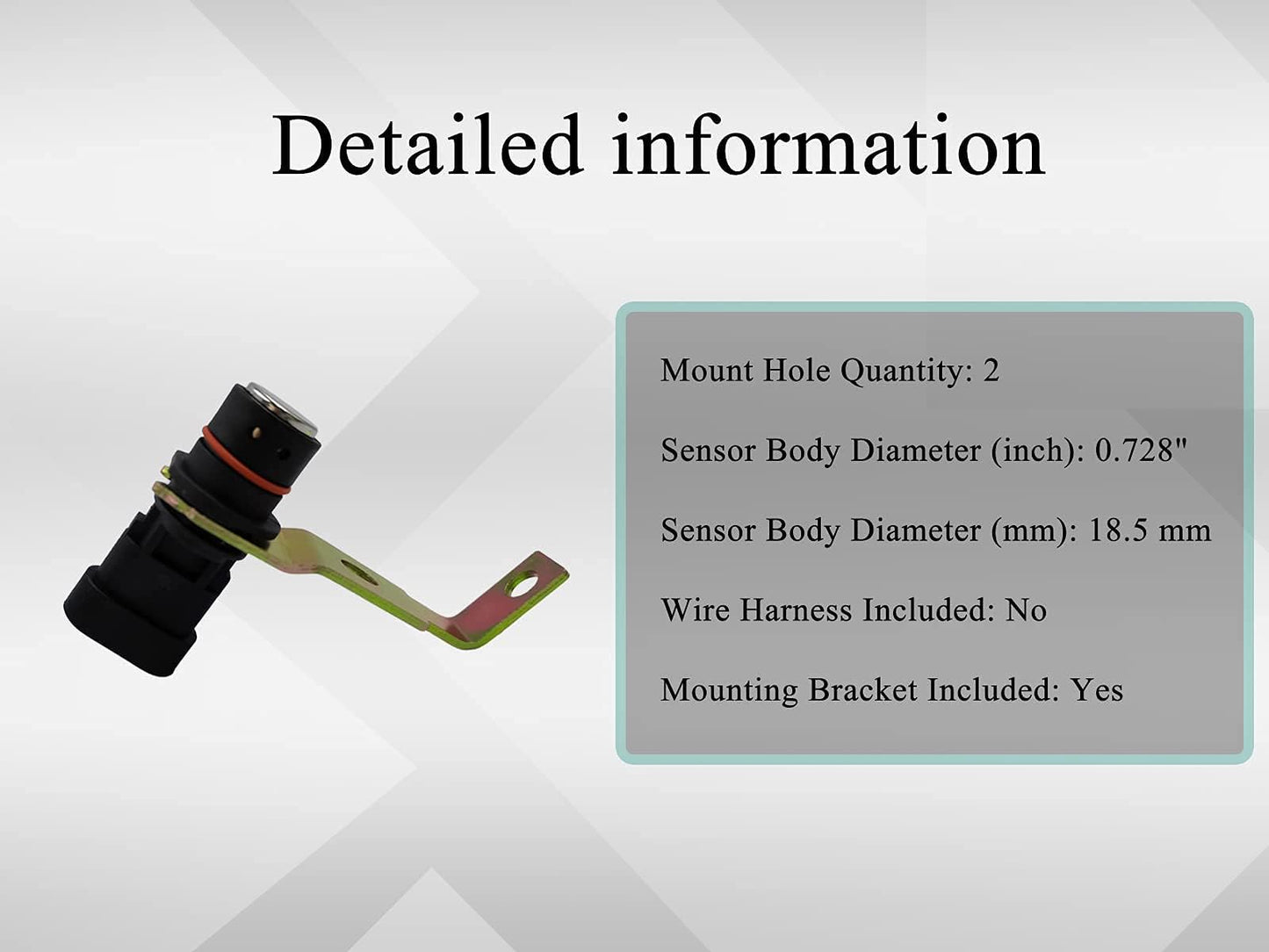 HiSport 213-3208 Crankshaft Position Sensor Compatible with Cadillac Escalade, Chevrolet Chevy Astro Blazer Suburban Silverado Tahoe, GMC C1500 C2500 C3500 Pickup Savana Sonoma, Oldsmobile Bravada