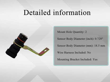 HiSport 213-3208 Crankshaft Position Sensor Compatible with Cadillac Escalade, Chevrolet Chevy Astro Blazer Suburban Silverado Tahoe, GMC C1500 C2500 C3500 Pickup Savana Sonoma, Oldsmobile Bravada