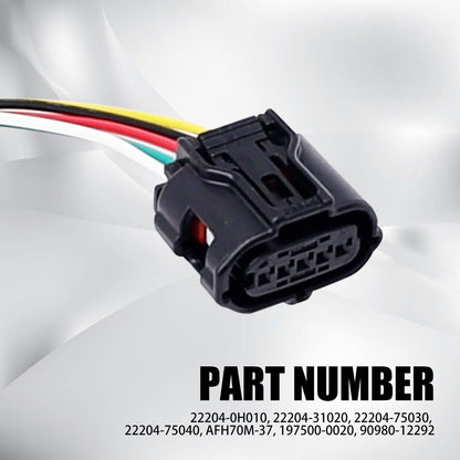 HiSport 22204-0H010 Mass Air Flow(MAF) Sensor Connector - Compatible with Lexus ES350 GS350 Scion TC XB XD Toyota Avalon Camry Replaces 22204-31020 22204-75030
