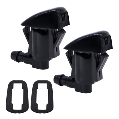 HiSport 85381-AE020 Windshield Sprinkler Wiper Nozzle - Compatible with Toyota Sienna 2003-2010 Solara 2004-2008 - (Two Side)