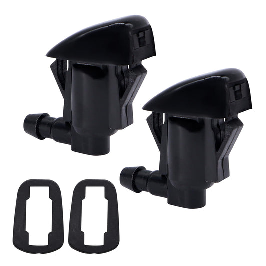 HiSport 85381-AE020 Windshield Sprinkler Wiper Nozzle - Compatible with Toyota Sienna 2003-2010 Solara 2004-2008 - (Two Side)