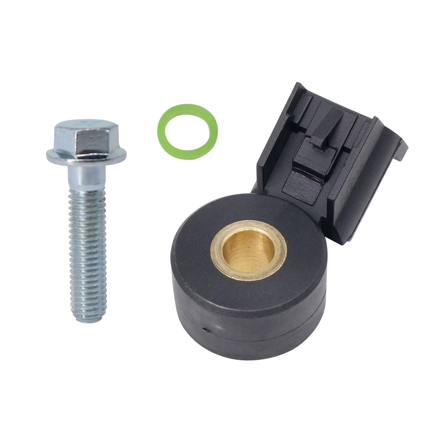 HiSport 12605738 Knock Detonation Sensor - Compatible with Buick Allure Enclave Cadillac ATS CT4 CT5 CT6 Chevrolet Blazer Camaro GMC Acadia Canyon Replaces 12636736 1564078J10 2134404 SU13922