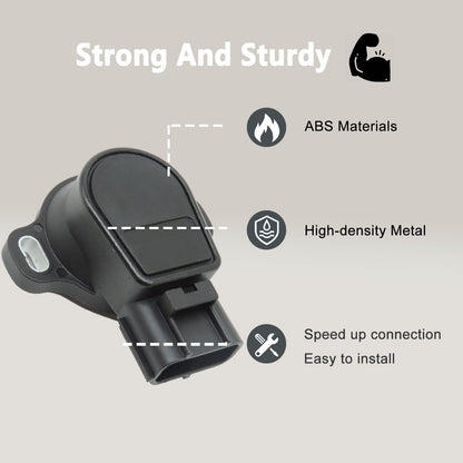 HiSport 8945230150 TPS Throttle Position Sensor - Compatible with Lexus ES300 GS300 GS400 GS430 IS300 LS400 LS430 LX470 SC300 SC400 SC430 Toyota Camry Prius Sequoia 2004 TPS Body Sensor