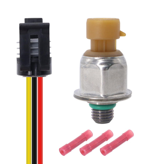 HiSport Injection Control Pressure Sensor 6.0L - Compatible with Ford E-350 E-450 Super Duty 2004-2010 F-250 F-350 F-450 Super Duty F-550 2003-2007 E-350 Club Wagon 2004-2005 - Replace 1845428C92