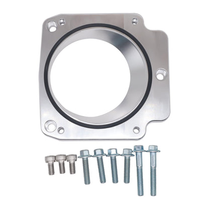 HiSport LS Throttle Body Adapter 551513 - LS1 3-Bolt intake manifold LS3 4 Bolt Throttle Body - Compatible with 92mm throttle body 4 bolt