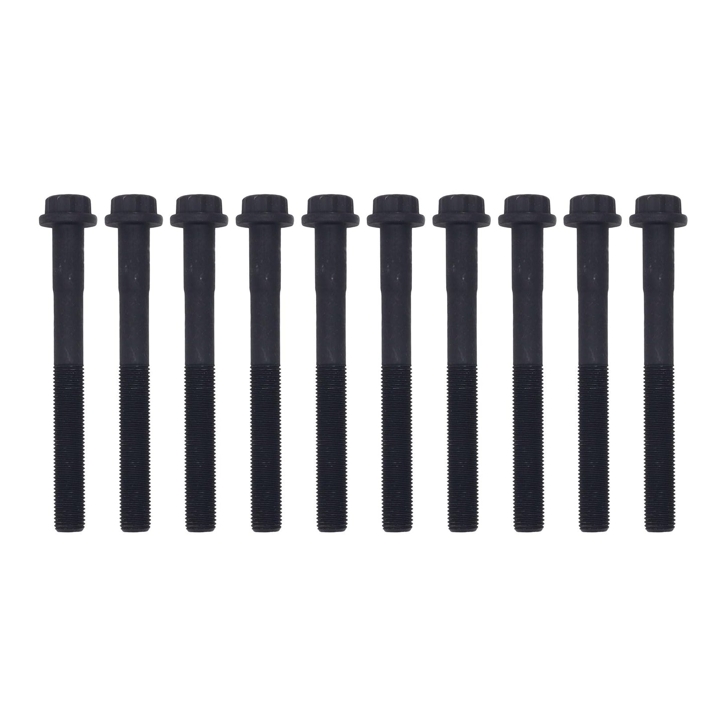 HiSport Engine Cylinder Head Bolt Set 10PC - Compatible with Toyota Tacoma 1995-2020 4Runner 1996-2010 T100 1994-1998 2.4L 2.7L - Replace ES72182 220-1043 GS33402