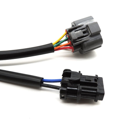 HiSport Engine Harness 10 Pin OBD2 To OBD1 Distributor Adapter Jumper harness Compatible with Honda Acura 1996-2001