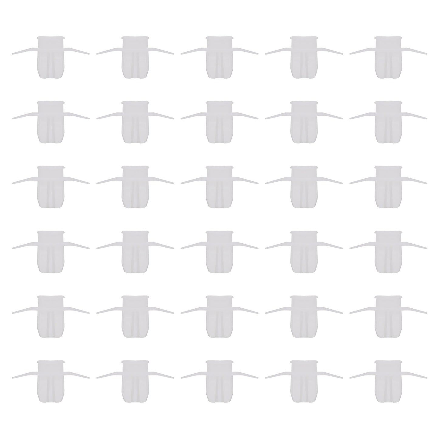 HiSport 30Pcs Molding White Nylon Clip Fender Retainer - Compatible with Honda CR-V Element Replaces 91513-SMG-E11