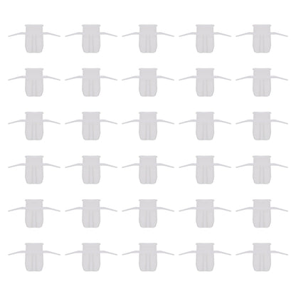 HiSport 30Pcs Molding White Nylon Clip Fender Retainer - Compatible with Honda CR-V Element Replaces 91513-SMG-E11