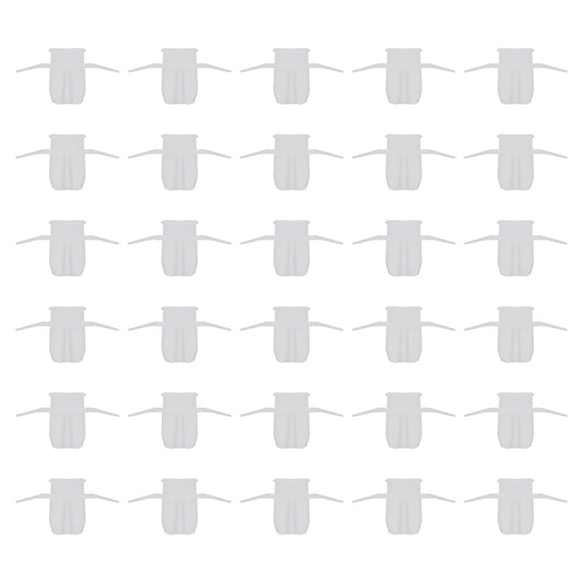 HiSport 30Pcs Molding White Nylon Clip Fender Retainer - Compatible with Honda CR-V Element Replaces 91513-SMG-E11