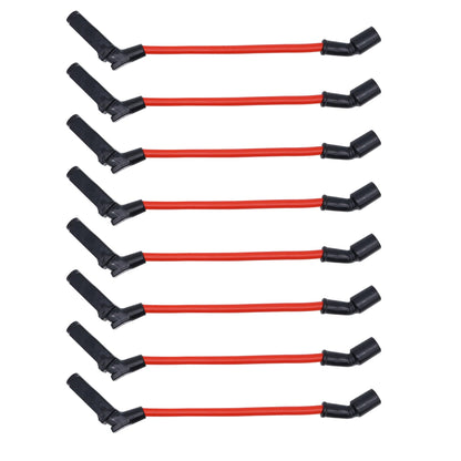 HiSport Spark Plug Wire Set -89018056 Compatible with GMC 2005-2012,Compatible with Cadillac Escalade 2007-2012, Corvette2005-2012,Express 1500 2018-2012,Silverado 2500 HD 2007-2012 & More