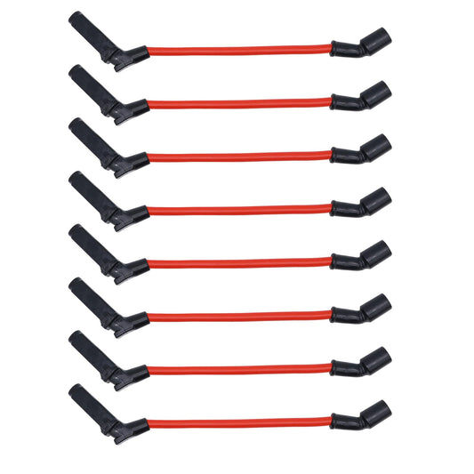 HiSport Spark Plug Wire Set -89018056 Compatible with GMC 2005-2012,Compatible with Cadillac Escalade 2007-2012, Corvette2005-2012,Express 1500 2018-2012,Silverado 2500 HD 2007-2012 & More