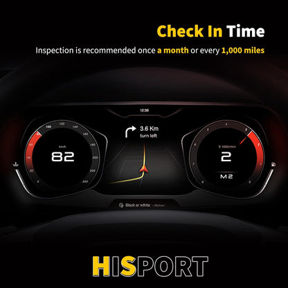 HiSport Engine Oil Dipstick - Compatible with Audi A3 A3 Quattro Q3 Q3 Quattro TT TT Quattro; Volkswagen Beetle CC Tiguan Jetta Passat CC Replacement 06H115611E 06J115611F