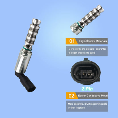 HiSport VVT 24375-2E100 Variable Valve Timing Compatible with Hyundai Elantra 2012-2018, Elantra gt 2013-2018, Tucson 2017-18; Compatible with Kia Forte/ Forte5 2014-2017, Optima 2017, Soul 2012-2017