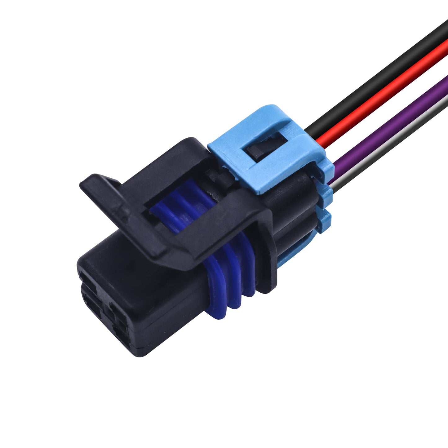 HiSport Multi Purpose Electrical Pigtail for Fuel Pump for O2 Sensor 4-Way Female Wiring Harness Connector Replace PT2054,15305876,12167154,15305876,88988598