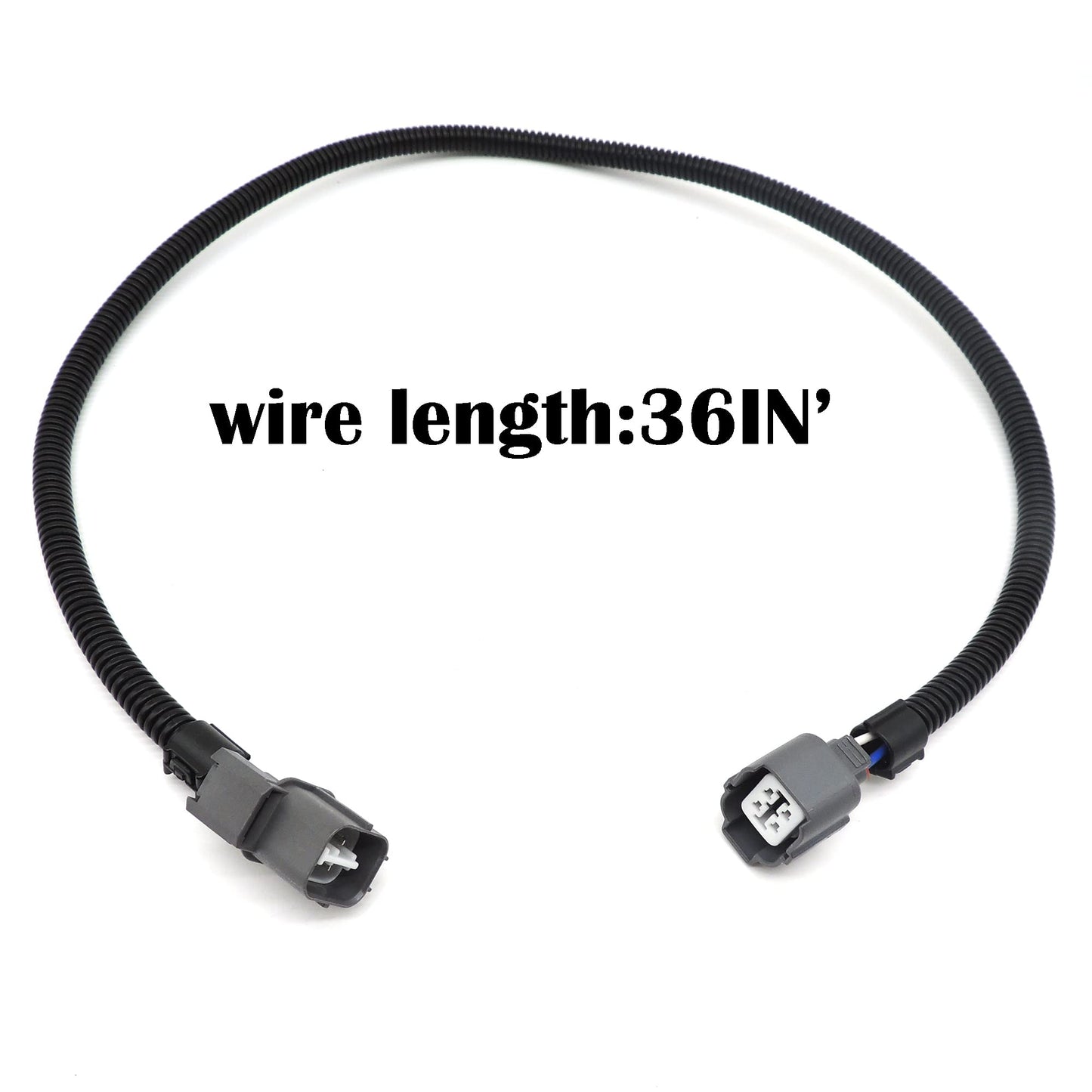 HiSport Extension Harness 36'' 4 Wires for Upstream Downstream O2 Oxygen Sensor Compatible with Honda Acura Civic Integra Prelude