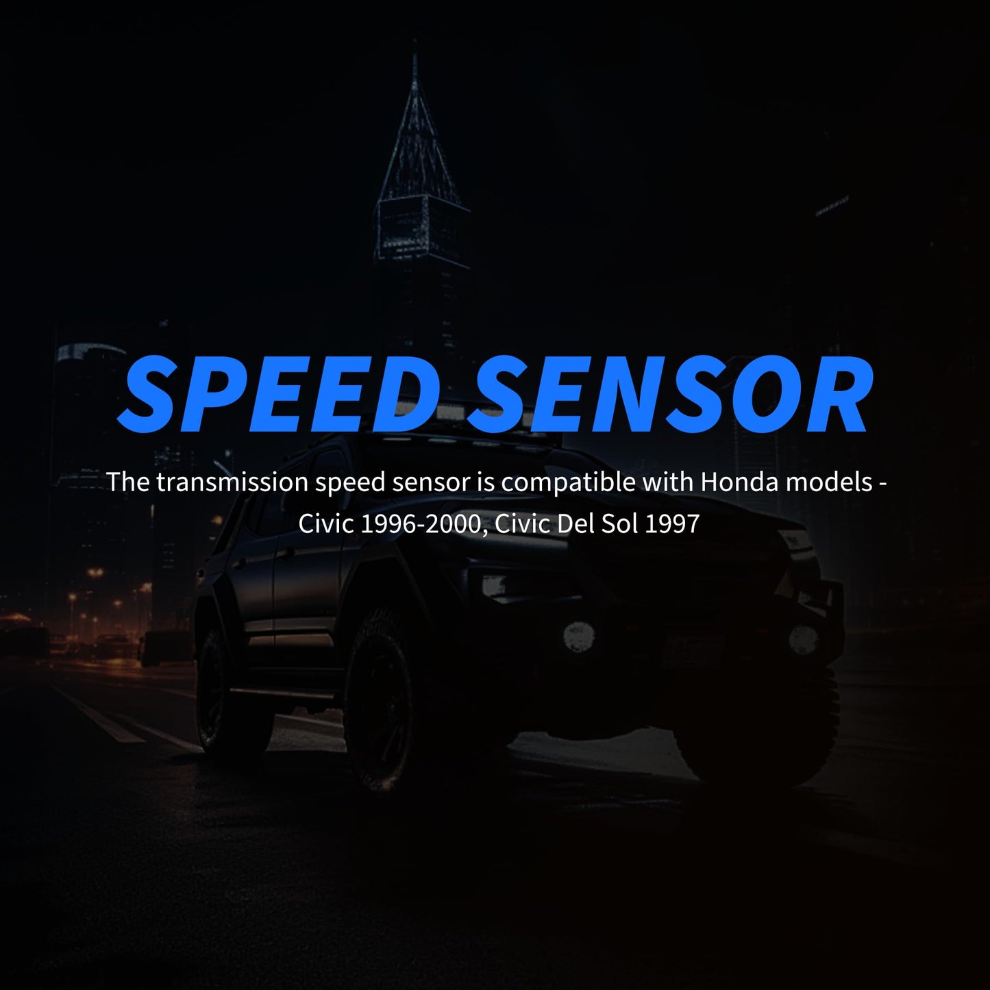 HiSport Transmission Speed Sensor - Compatible with Honda Civic Del Sol Civic Replaces 78410-S04-901 78410S04901 917638