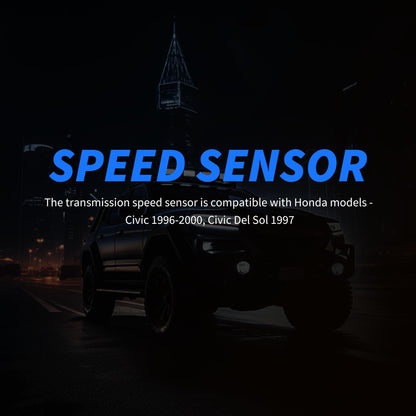 HiSport Transmission Speed Sensor - Compatible with Honda Civic Del Sol Civic Replaces 78410-S04-901 78410S04901 917638