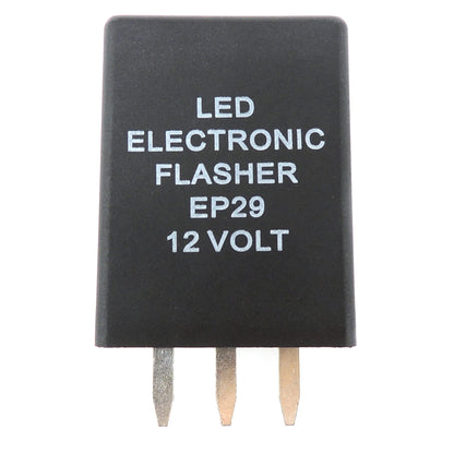 HiSport LED Electronic Flasher Relay 12 Volt 4Pin Turn Signal Bulbs Hyper Flash EP29