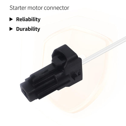 HiSport Starter Motor Solenoid Connector Compatible with Hyundai Accent Azera Elantra Entourage Equus Kona Santa Fe Sonata Tiburon Tucson Veloster Veracruz