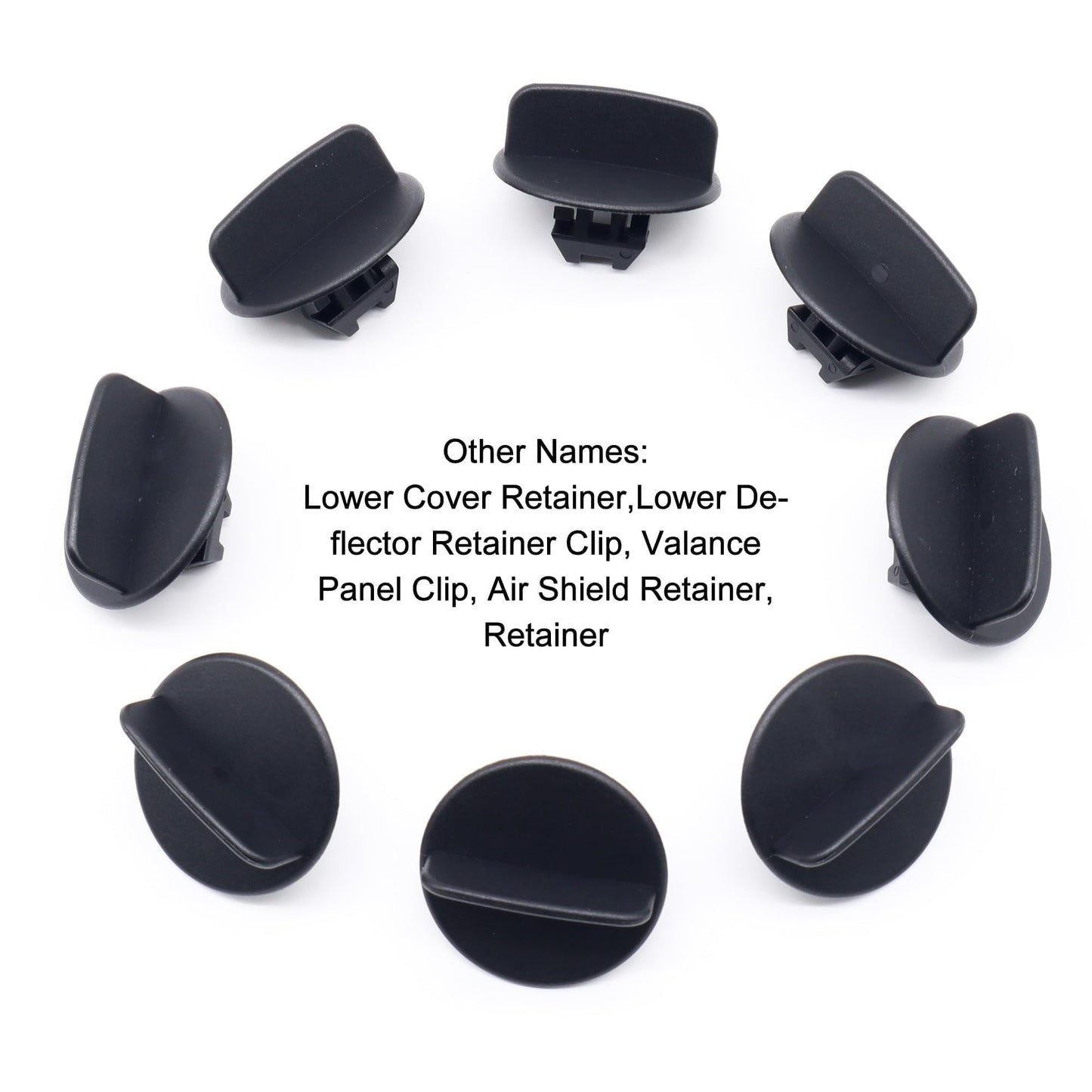 HiSport 68033794AA 30pcs Front Bumper Lower Deflector Retainer Clips Compatible with Jeep Grand Cherokee WK 2005 2006 2007 2008 2009 2010 2011 2012 2013, Commander XK 2008-2010 Replace 68034329AA