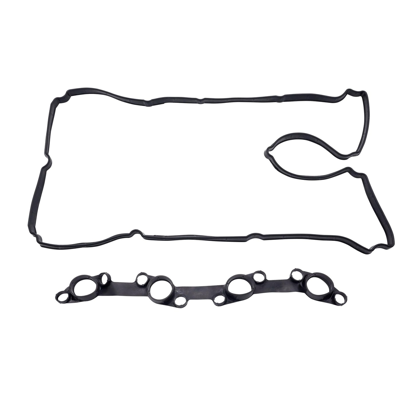 HiSport VS50717R Valve Cover Gasket Set - Compatible with Toyota 2005 2006 2007 2008 2009 2010 2011 2012 2013 2014 2015 2016 2017 2018 2019 2020 Tacoma 2.7L
