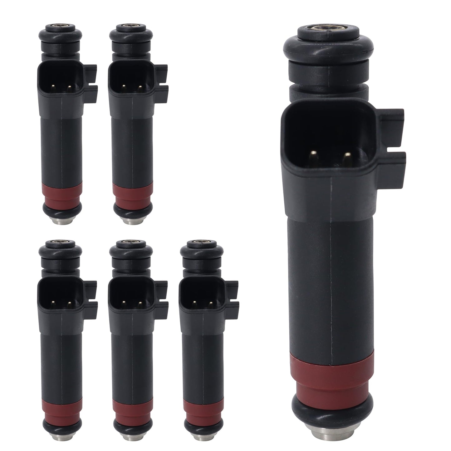 HiSport FJ320 Fuel Injectors Compatible with Ford Taurus 2000-2007,Mercury Sable 2000-2005, 3.0L 6 PCS