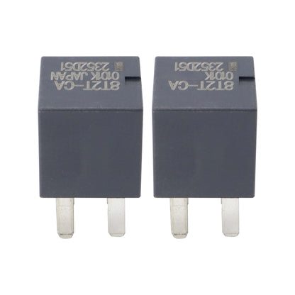 HiSport Relay T2T-CA 8T2T-0101K-CA 12VDC 20A 4PIN Automotive Plug-in Type Relay Compatible with Ford, Lincoln, 2PCS