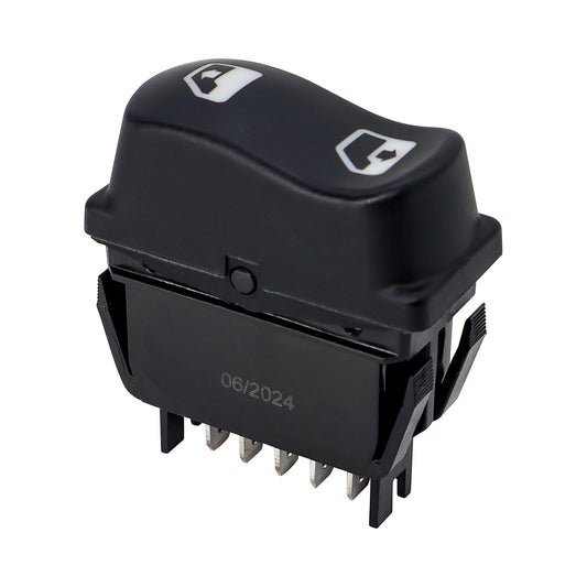 HiSport 1609209PKG Window Lift Switch Left Driver Side 5 Pin - Compatible with Peterbilt 365 367 384 386 387 389 - Replace 577.75607 16-09209 16-09209PKG 1609209