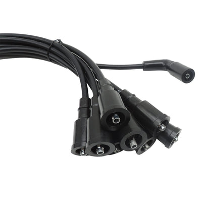 HiSport Spark Plug Wire Set 9718Q 9PCS - Compatible with Chevy GMC C1500 K1500 Silverado Sierra Yukon Tahoe Express Suburban Savana C2500 K3500 Pickup 5.7L 5.0L V8 HI Temp, Replace 88862381 9388D