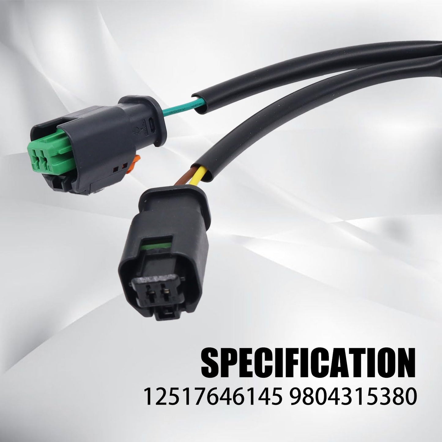 HiSport 12517646145 Engine Coolant Thermostat Adapter Lead - Compatible with MINI Cooper 2010 2011 2012 2013 Cooper Countryman 2011 2012 - Replace 9804315380