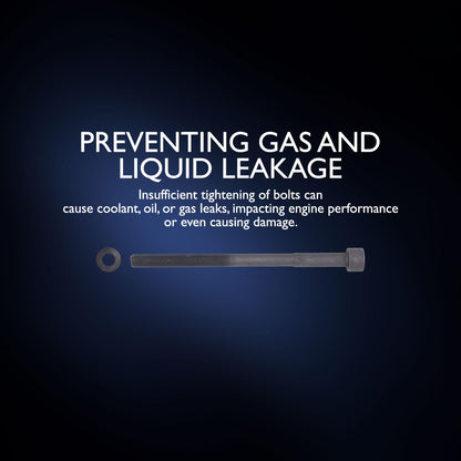 HiSport ES71183 Engine Cylinder Head Bolt Set - Compatible with Toyota Highlander 2001-2007 Camry 2002-2006 Solara 2002-2006 RAV4 2001-2005 2.0L 2.4L