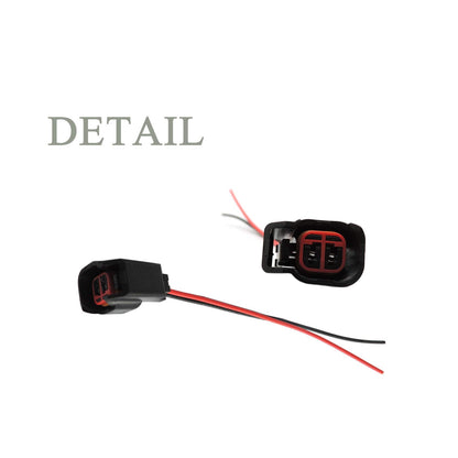 HiSport Fuel Injector ABS Sensor Connector 4 PCS - S824 Pigtail Connectors Wire Compatible with GM Ford Jeep Mazda Dodge LS2 LS3