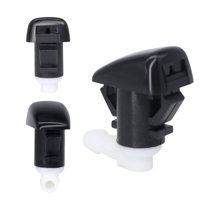 Hisoprt Front Windshield Washer Nozzle Kit Compatible with Dodge Durango 2011-2019 Replaces 68269108AA 5182367AA Wiper Fluid Washer Nozzle Spray Jet(pack of 2)