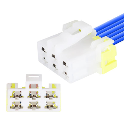 HiSport Manual Heater AC HVAC Control Wiring Harness 14AWG Replacement for Subaru Forester 2014-2017,Impreza 2012-2017,XV Crosstrek 2013-2016,Crosstrek 2016-2017,WRX 2015-2017 Replace 655-58785