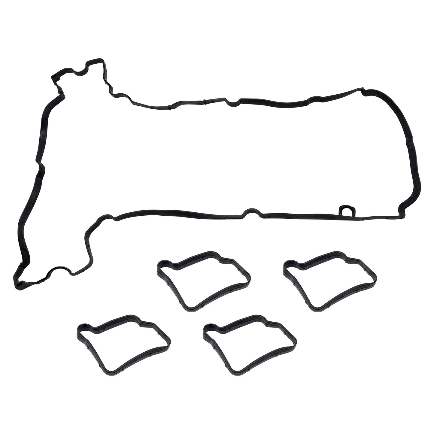 HiSport Valve Cover Gasket Seal 2710161221 - Compatible with Mercedes-Benz C180 2011-2012 C200 2010-2014 C250 2012-2015 E200 2012-2013 E250 2011-2015 SLK200 2012-2016 SLK250 2012-2015 1.8L