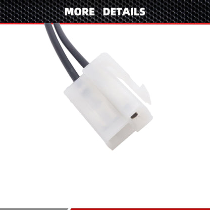 HiSport DAC072 Alternator Connector Pigtail Plug Repair Wire/Wiring Harness Compatible with Nippondenso Kubota 2 Way