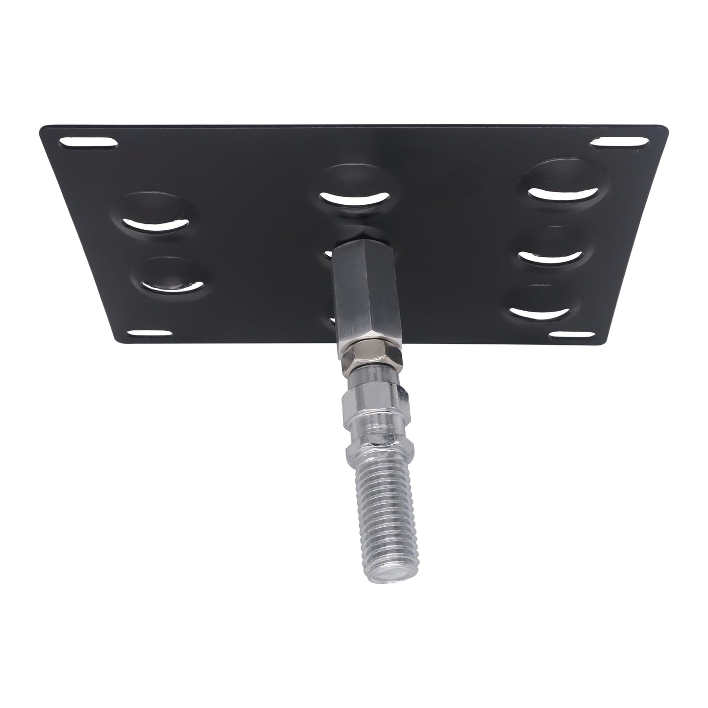 HiSport License Plate Holder Front Bumper Compatible with Mazda 3 6 CX-5 MX-5 Miata, No Drill Relocator Hole Adapter Support Holder