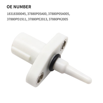 HiSport Intake Air Temperature Sensor Adapter 37880P05A00 - White ABS Air Intake Temperature Sensor Compatible with Acura Integra/Honda Accord Civic 1985-2005 - Replaces 37880PK2005