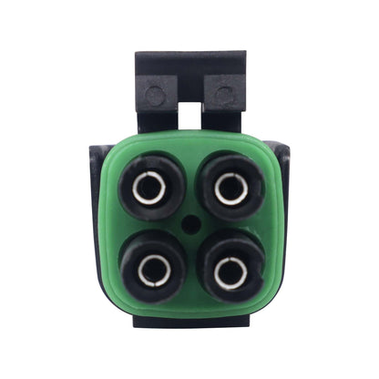 HiSport Idle Air Control Valve Connector 4 Pin 4 Way 18AWG Compatible with Chrysler, Dodge, Jeep, Plymouth S555 PT127 PT2300 12085506 88862219 S555 1P1047 85112 S555